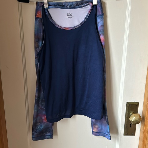 Athleta Girl Active Set size 12 EUC (leggings and tank) - Picture 1 of 7